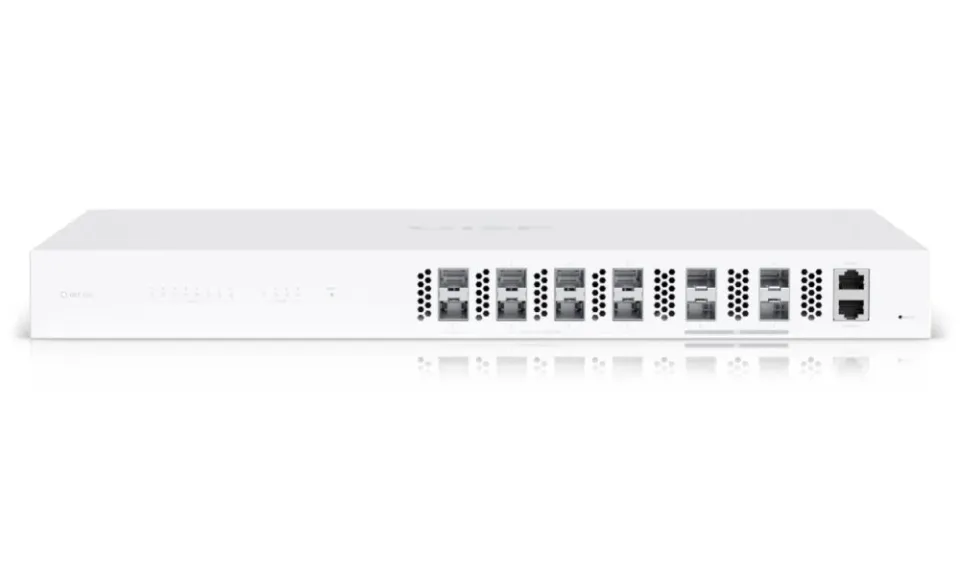 Ubiquiti UISP Fiber OLT XGS - 8x GPON port, 4x SFP28 port, 2x Hot-Swap, DAC kabel