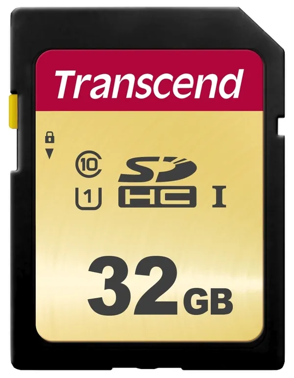 Transcend 32GB SDHC 500S (Class 10) UHS-I U1 (Ultimate) MLC paměťová karta, 95 M
