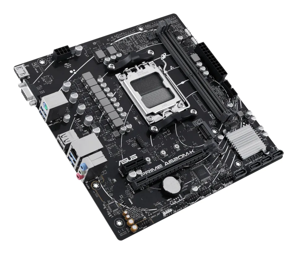 ASUS MB Sc AM5 PRIME A620M-K, AMD A620, 2xDDR5, 1xHDMI, 1xVGA, mATX