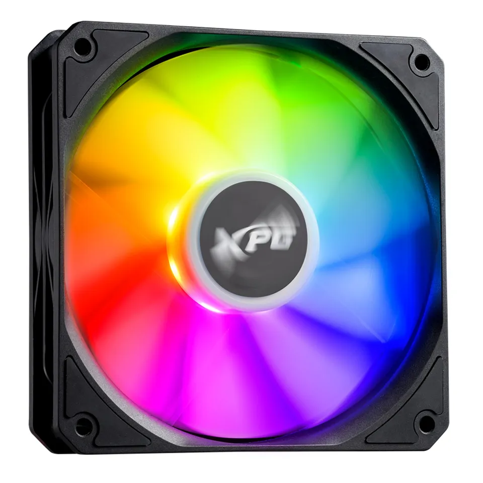 Adata XPG Vento R 120mm fan RGB černý PWM