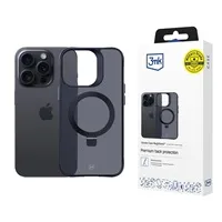 3mk ochranný kryt Smoke Case Mag&Stand pro Apple iPhone 16E/17E