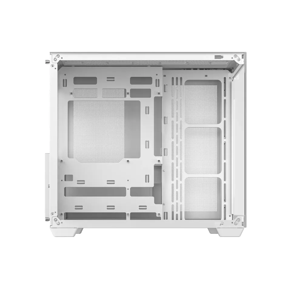 DEEPCOOL Case CG530 WH, ATX, Průhledná bočnice, bílá