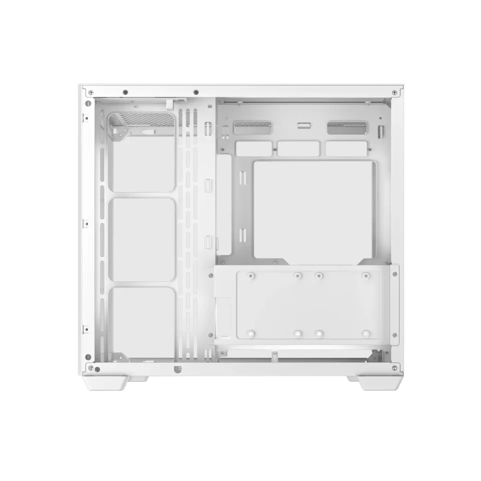 DEEPCOOL Case CG530 WH, ATX, Průhledná bočnice, bílá