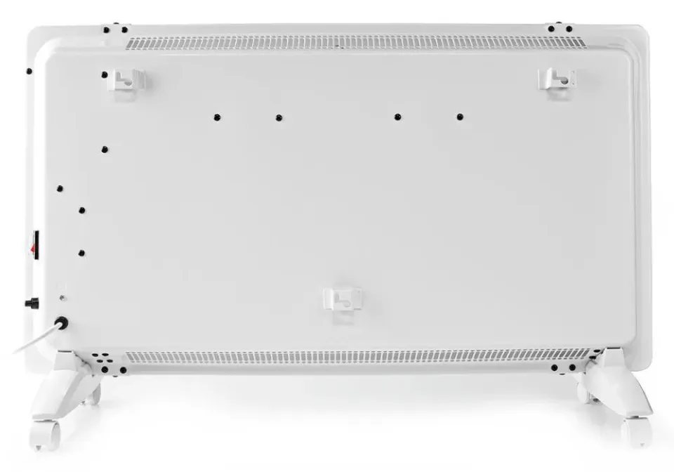 Nedis WIFIHTPL20FWT - Chytré Wi-Fi Konvekční Topné Těleso | Termostat | Skleněný