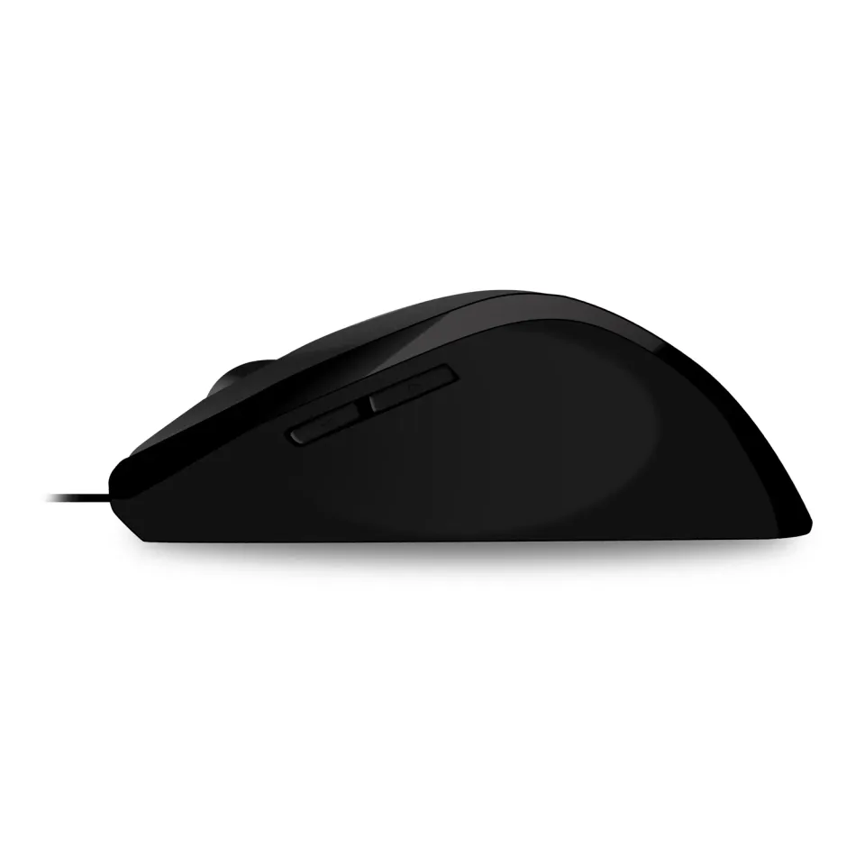 EVOLVEO Laserwire ML-507B - laserová, ergonomická , drátová myš, 1600 DPI, USB