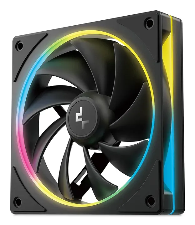 DEEPCOOL Ventilátor FL12 SE 3v1, 3x120mm, ARGB, černá
