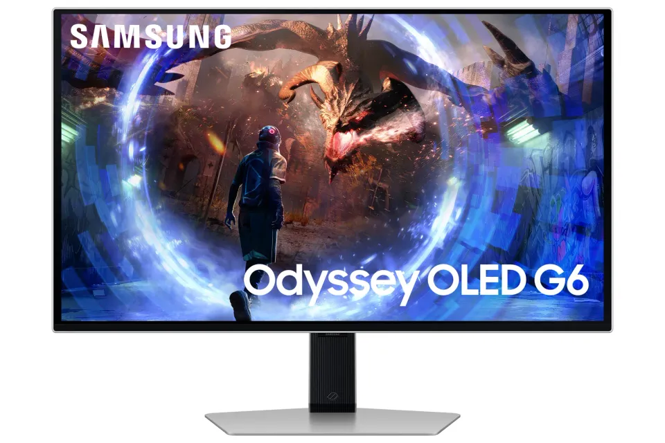 Samsung Odyssey OLED G6/G60SD/27"/OLED/QHD/360Hz/0,03ms/Silver/2R