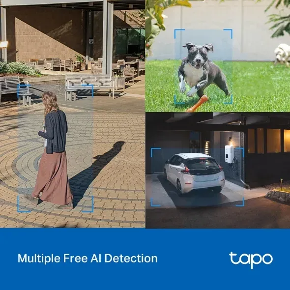 TP-Link Tapo C520WS - Venkovní WiFi kamera PTZ dome, 4MP ( (2560 × 1440), ONVIF,