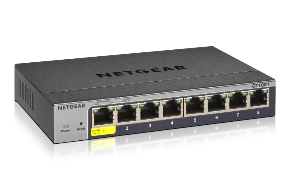 NETGEAR 8P GE SMART MANAGED PRO SWITCH