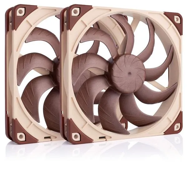 Noctua NF-A14x25 G2 PWM Sx2-PP, 140x140x25mm, 4pin PWM, 2ks