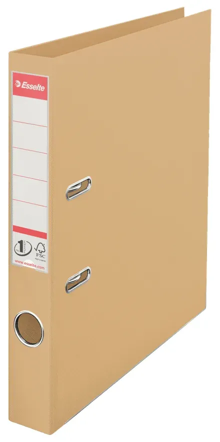 ESSELTE No.1 pákový pořadač Power NATURELE A4 50mm pískový
