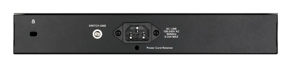 D-Link DGS-1210-08P 10-port Gigabit Smart PoE Switch, 8x GbE PoE+, 2x SFP, PoE 65W, fanless
