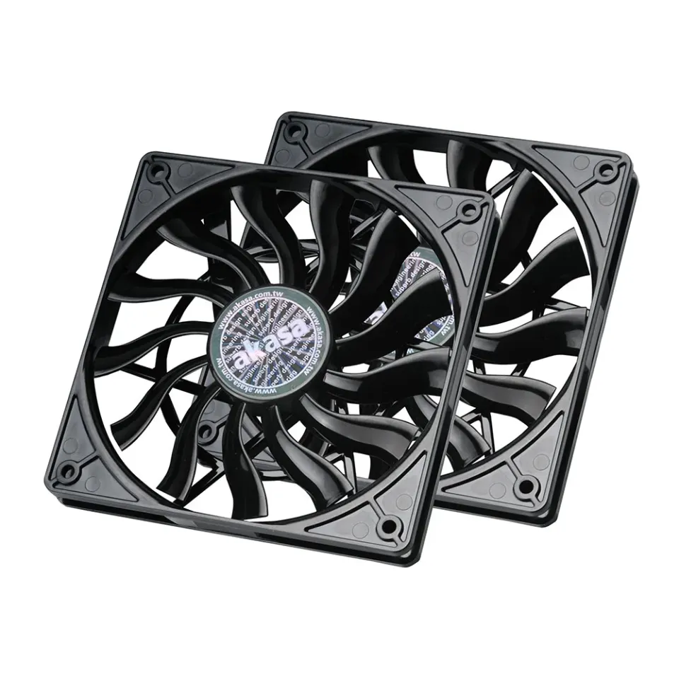 ventilátor Akasa - 12 cm slim
