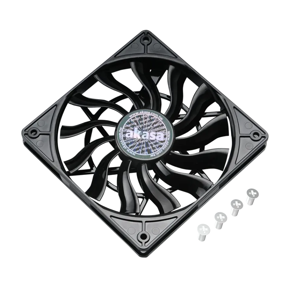 ventilátor Akasa - 12 cm slim