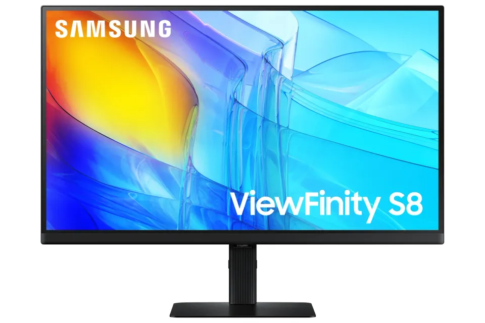 SAMSUNG MT LED LCD Monitor 27" ViewFinity S8 (S80D) IPS,3840×2160,350cd/m2,5ms,1