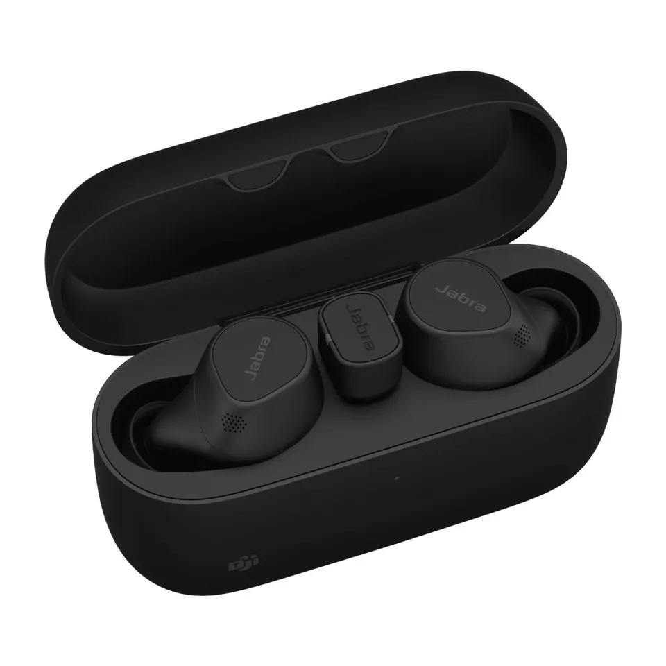 Jabra Evolve2 Buds/Stereo/ANC/USB-C/BT/Bezdrát/MS/Černá (20797-999-899)