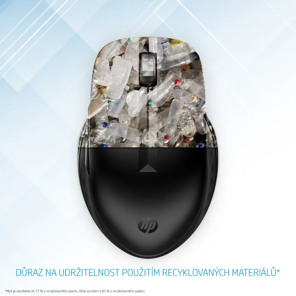 HP myš - 435 Multi-Device Mouse, Wireless (BT + WiFi USB dongle)