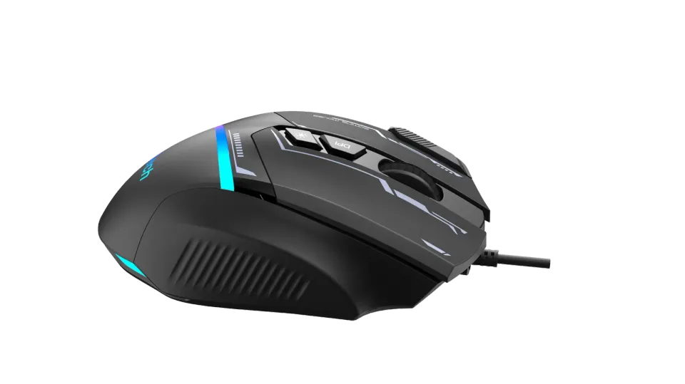 C-TECH herní myš Zyra (GM-16), casual gaming, 7200 DPI, 8 tlačítek, RGB podsvíce