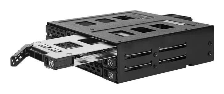 CHIEFTEC SATA/SAS Backplane CBP-625, 1x 5,25“ bay for 6x 2,5“ HDDs/SSDs, Hot-Swap