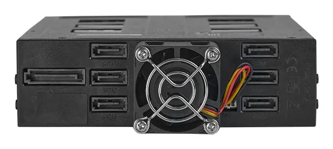 CHIEFTEC SATA/SAS Backplane CBP-625, 1x 5,25“ bay for 6x 2,5“ HDDs/SSDs, Hot-Swap