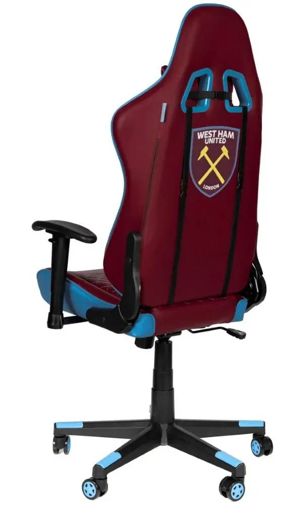 PROVINCE 5 herní židle Sidekick WEST HAM/ Červenomodrá