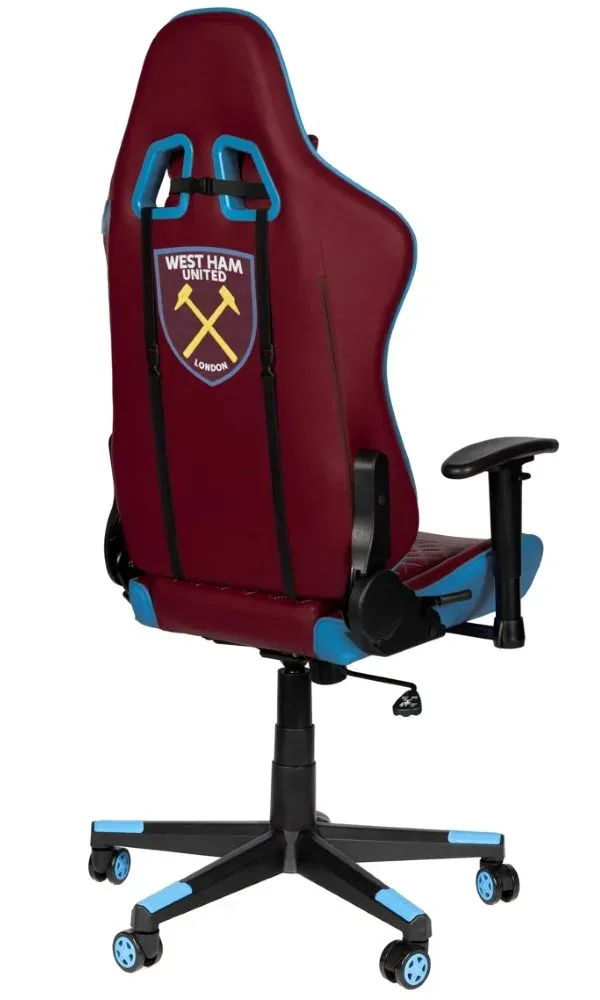 PROVINCE 5 herní židle Sidekick WEST HAM/ Červenomodrá