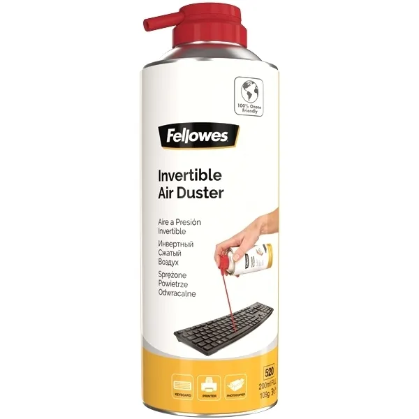 Fellowes stlačený vzduch na čištění, použití v libovolné poloze 200 ml