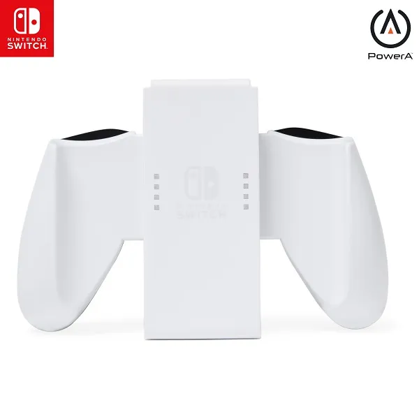 PowerA Držák Joy-Con Comfort pro Nintendo Switch - bílá