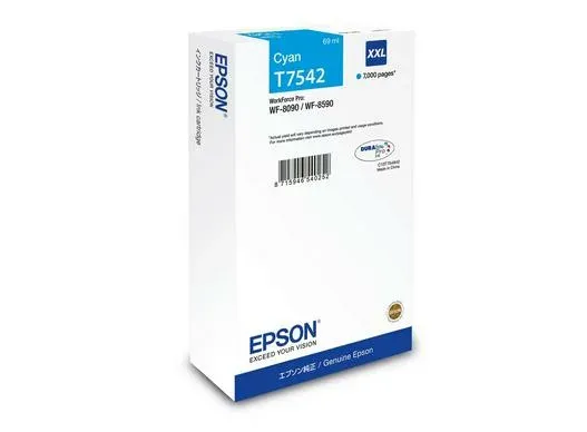 EPSON Ink bar WF-8090 / WF-8590 Ink Cartridge XXL Cyan - 7000str. (69 ml)