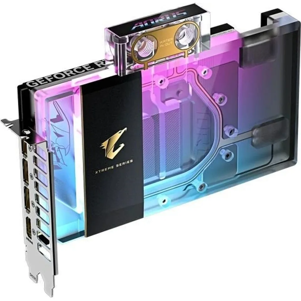 GIGABYTE AORUS GeForce RTX 5080 XTREME WATERFORCE WB 16G