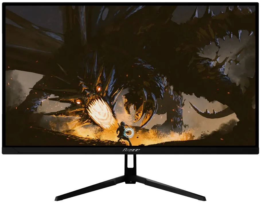 AROZZI NOVA herní monitor 27" 27T2K180 Black/ LED/ 2560x1440/ 180Hz/ IPS/ 1000:1/ 1ms/ 2xHDMI/ 2xDP/ černý