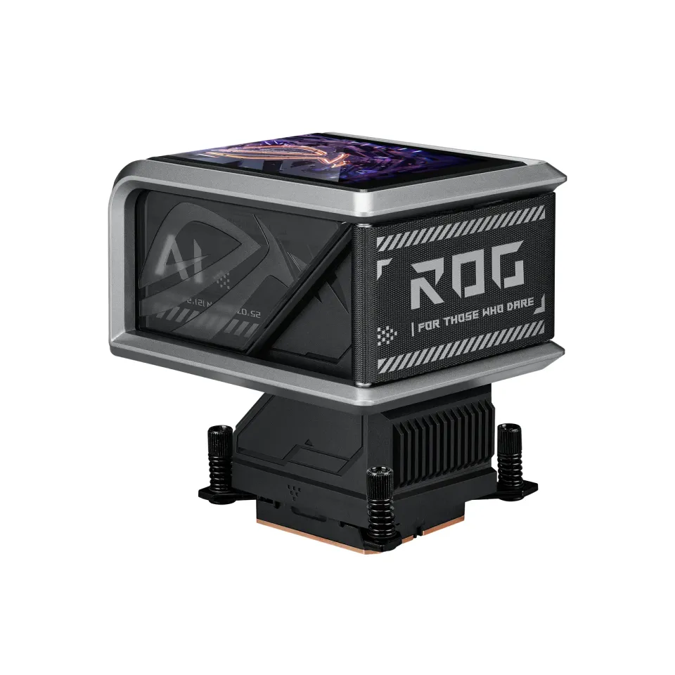 ASUS vodní chladič CPU AIO ROG RYUO IV 360 ARGB, 3x120mm, LGA1851, AM5, černá