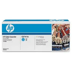 HP CE741A modrý toner cyan 7300 stran (CLJ CP5225)