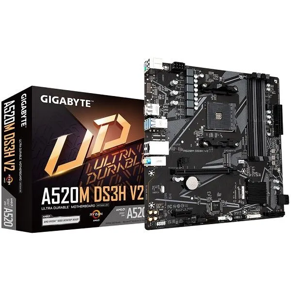 GIGABYTE A520M DS3H V2/AM4/mATX