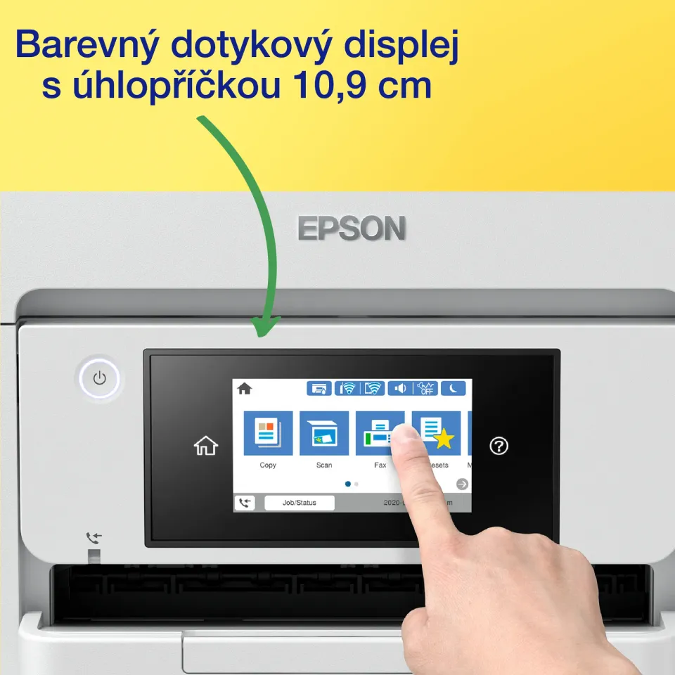 EPSON WorkForce Pro WF-C4810DTWF MFC/A4/36ppm/USB/LAN/WiFi/LCD/ADF/Duplex