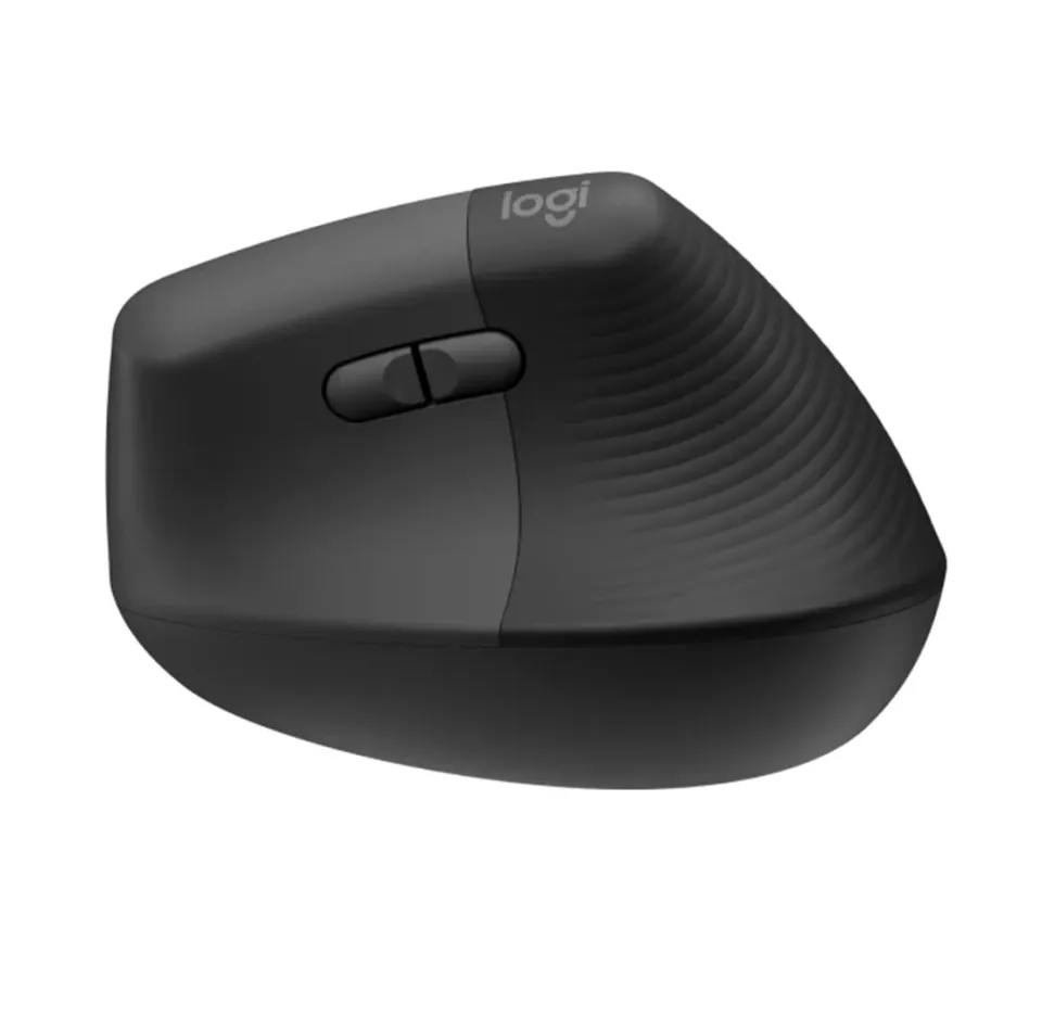 LOGITECH myš Lift Vertical Ergonomic Mouse - Grafitová, 400-4000dpi, 6 tlačítek, bluetooth, logitech bolt