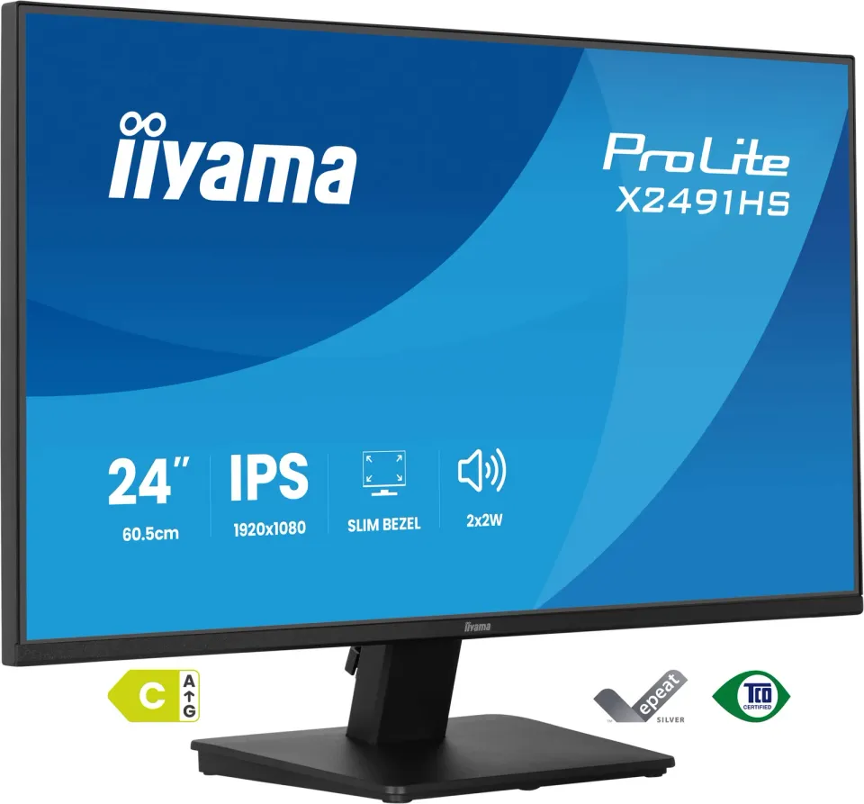 iiyama ProLite/X2491HS-B1/23,8"/IPS/FHD/120Hz/1ms/Černá/3R