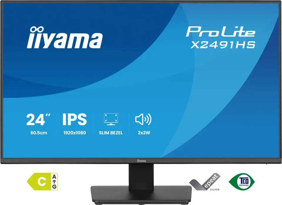 iiyama ProLite/X2491HS-B1/23,8"/IPS/FHD/120Hz/1ms/Černá/3R