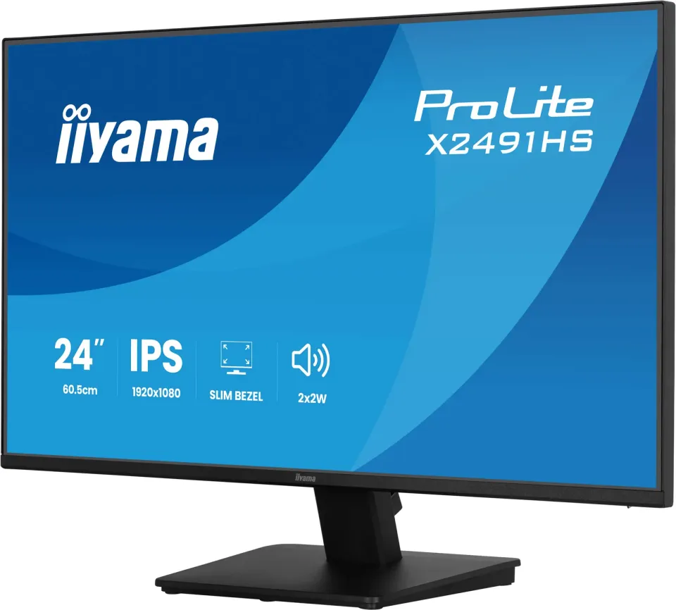 iiyama ProLite/X2491HS-B1/23,8"/IPS/FHD/120Hz/1ms/Černá/3R