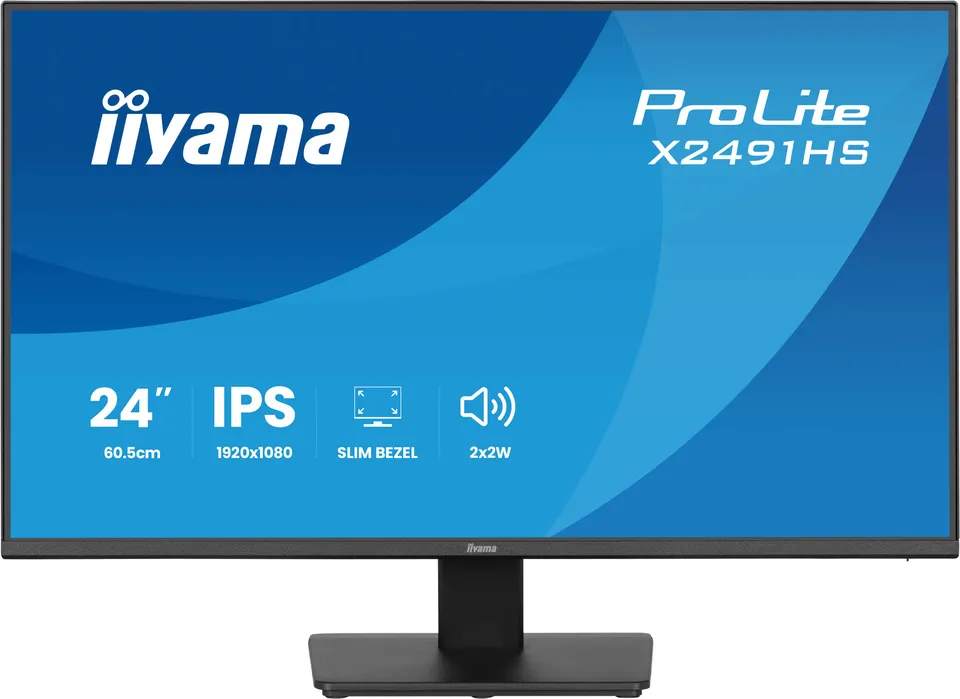 iiyama ProLite/X2491HS-B1/23,8"/IPS/FHD/120Hz/1ms/Černá/3R