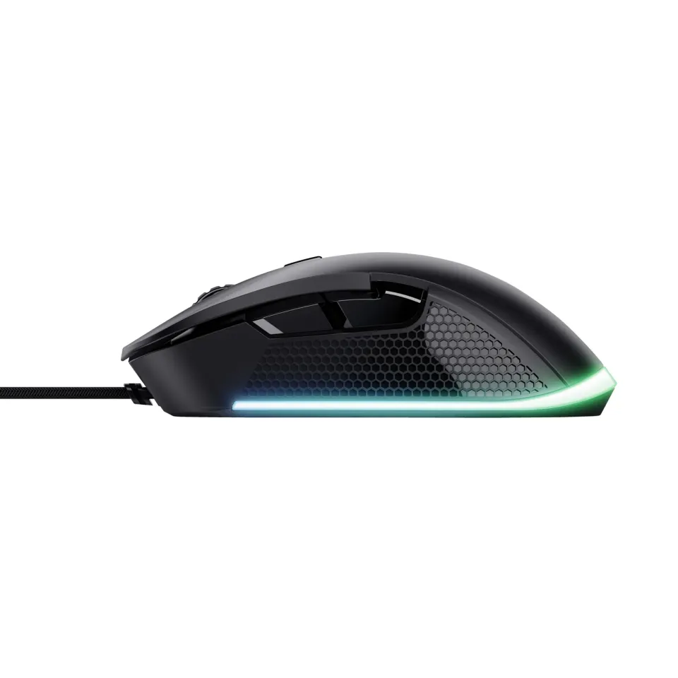 TRUST myš GXT 922 YBAR Gaming Mouse, optická, USB, černá