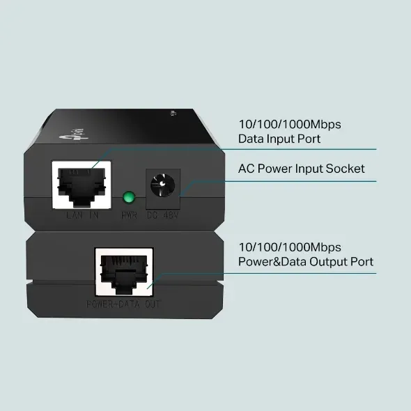 TP-LINK TL-POE150S POE napájení,Supplier adaptér, 802.3af, do 100m
