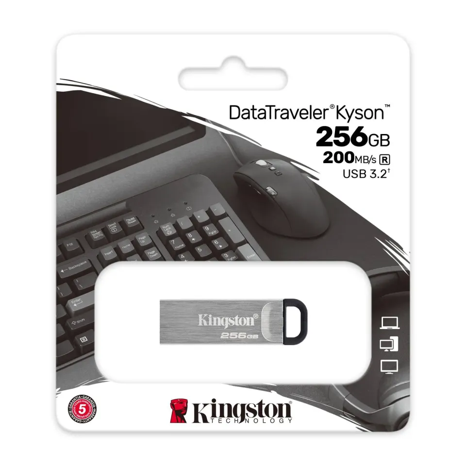 KINGSTON 256GB USB3.2 Gen 1 DataTraveler Kyson