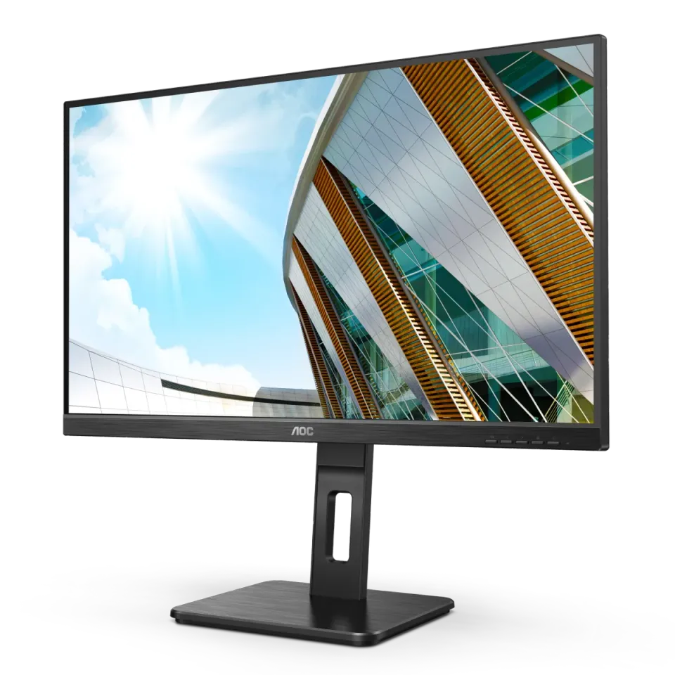 AOC LCD 27" AOC Q27P2Q , IPS, QHD 2560x1440@75Hz, 4ms, 100mil:1, VGA,HDMI, DP, 4xUSB, pivot, repro