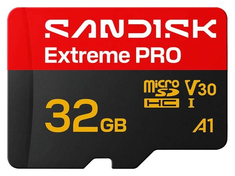 SanDisk Extreme PRO microSD UHS-I 32GB 100MB/s(R) / 90MB/s(W)