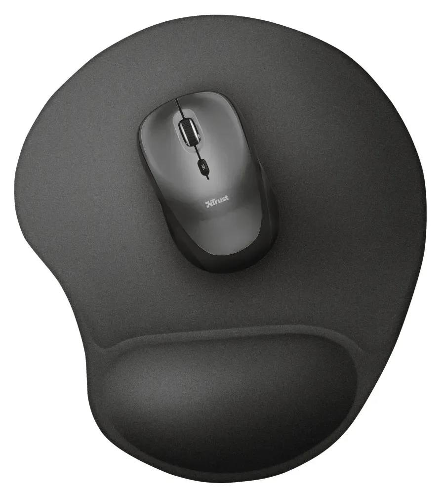 TRUST Podložka pod myš Bigfoot Gel Mouse Pad, černá, gelová