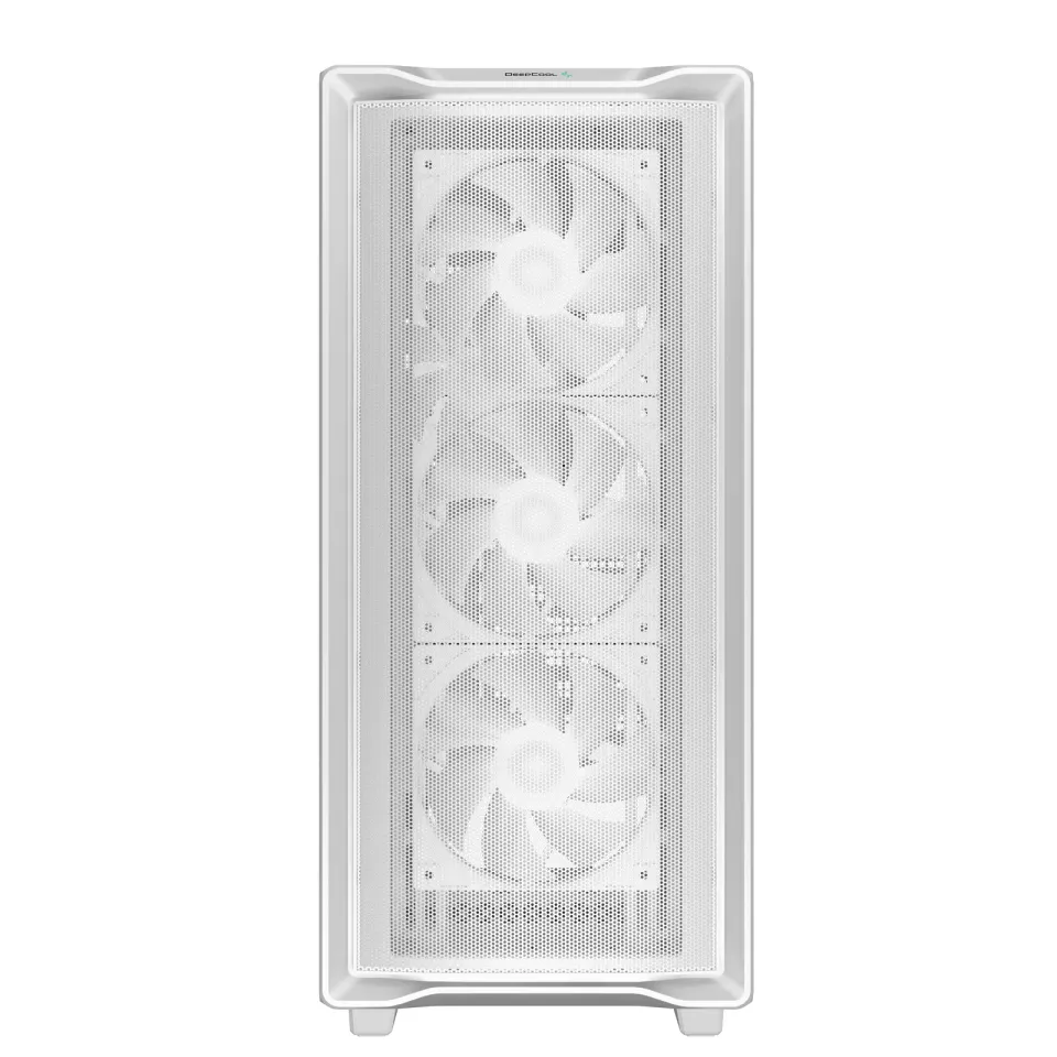 DEEPCOOL Case CC560 MESH V2 WH, ATX, ARGB, Průhledná bočnice, 4x120mm Fan, bílá