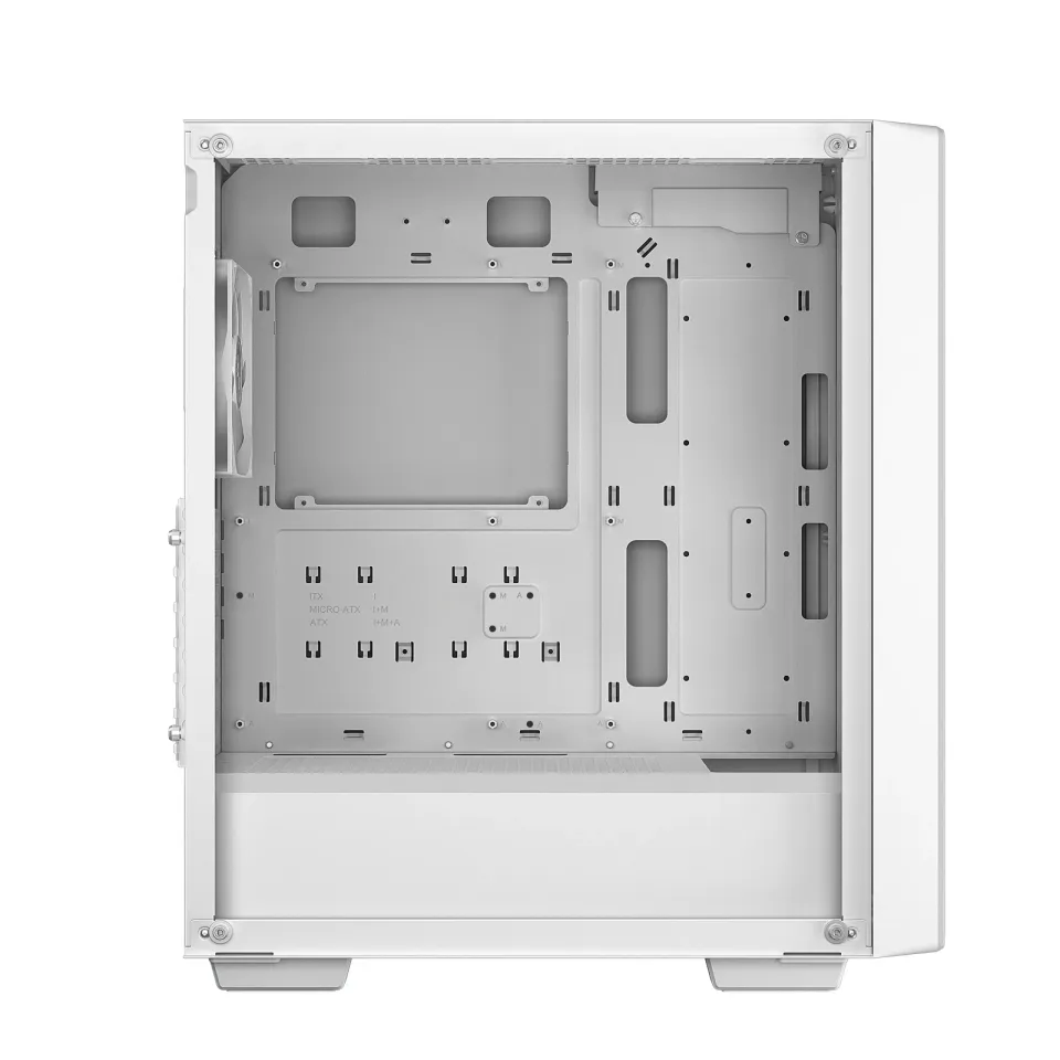 DEEPCOOL Case CC560 MESH V2 WH, ATX, ARGB, Průhledná bočnice, 4x120mm Fan, bílá