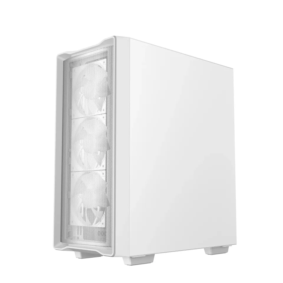 DEEPCOOL Case CC560 MESH V2 WH, ATX, ARGB, Průhledná bočnice, 4x120mm Fan, bílá