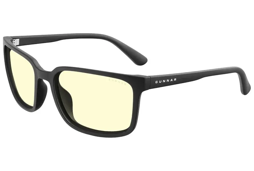 GUNNAR kancelářske/herní brýle MAMMOTH ONYX jantarová skla BLF 65 GUNNAR focus